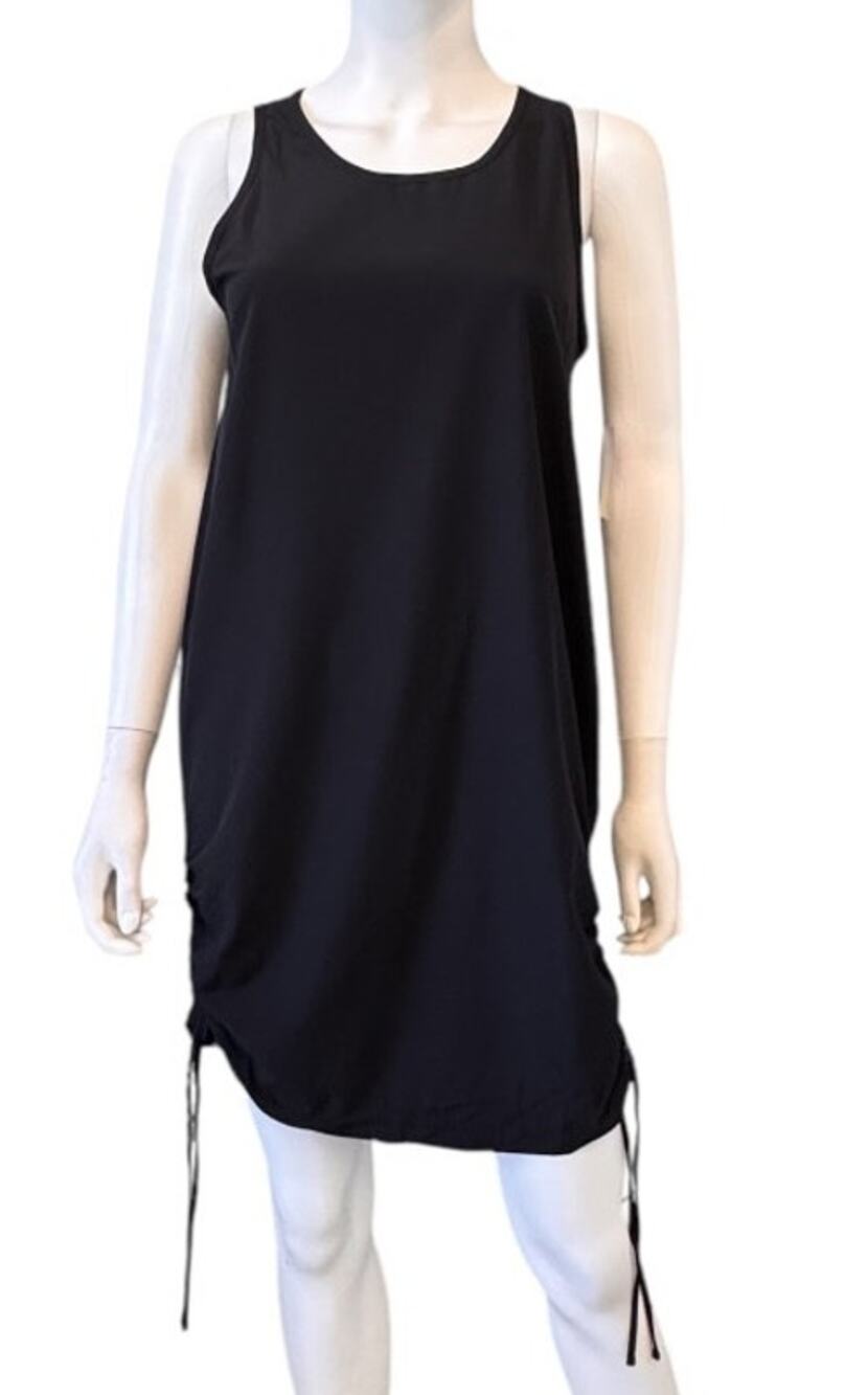 NEW Z BY ZELLA NORDSTROM Black Cinch Ties Tank Dress Size XS